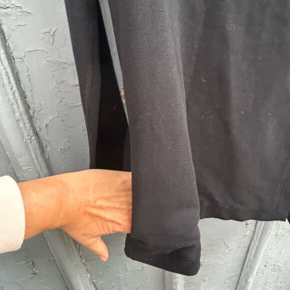 Lululemon black Savasana Wrap Sweater, size 6 - Picture 10 of 10